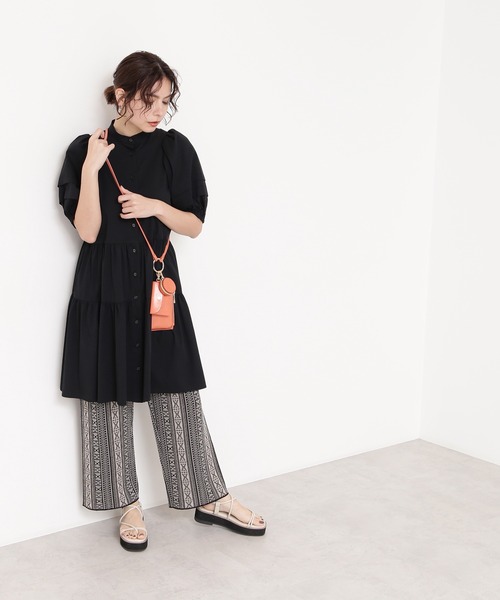 N.（N. Natural Beauty Basic）（エヌエヌナチュラルビューティーベーシック）の「◆ジャガードニットパンツ（その他パンツ・レディース・ブラック系その他/ベージュ系その他・MEDIUM）」の14枚目の写真