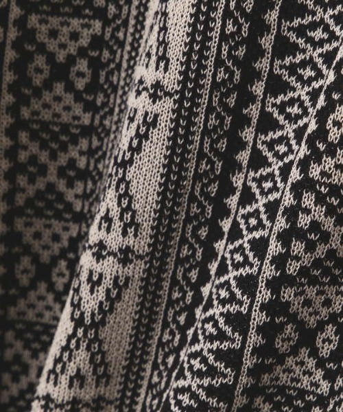 N.（N. Natural Beauty Basic）（エヌエヌナチュラルビューティーベーシック）の「◆ジャガードニットパンツ（その他パンツ・レディース・ブラック系その他/ベージュ系その他・MEDIUM）」の15枚目の写真