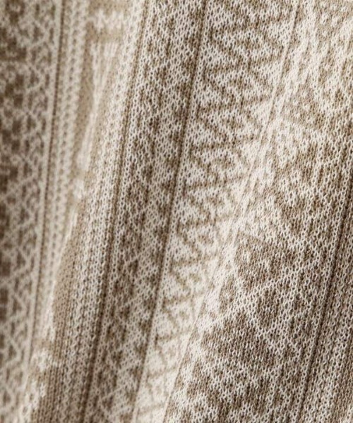 N.（N. Natural Beauty Basic）（エヌエヌナチュラルビューティーベーシック）の「◆ジャガードニットパンツ（その他パンツ・レディース・ブラック系その他/ベージュ系その他・MEDIUM）」の16枚目の写真