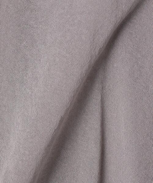 BEAUTY&YOUTH UNITED ARROWS（ビューティーアンドユースユナイテッドアローズ）の「BY 麻ブレンドシアークルーネックノースリーブ -ウォッシャブル-◆（ニット/セーター・レディース・ブラック/グレー/オレンジ・FREE）」の17枚目の写真