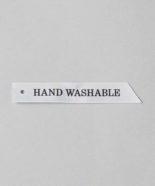 BEAUTY&YOUTH UNITED ARROWS（ビューティーアンドユースユナイテッドアローズ）の「BY 麻ブレンドシアークルーネックノースリーブ -ウォッシャブル-◆（ニット/セーター・レディース・ブラック/グレー/オレンジ・FREE）」の18枚目の写真