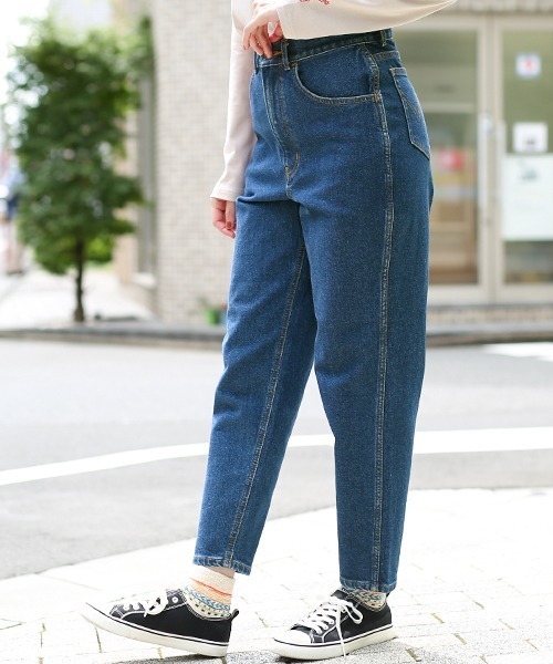 EDWIN(エドウィン)の「EDWINコラボデニムパンツ【EDWIN×チチカカ】(デニムパンツ・レディース・ネイビー/ブルー・MEDIUM/LARGE)」の4枚目の写真