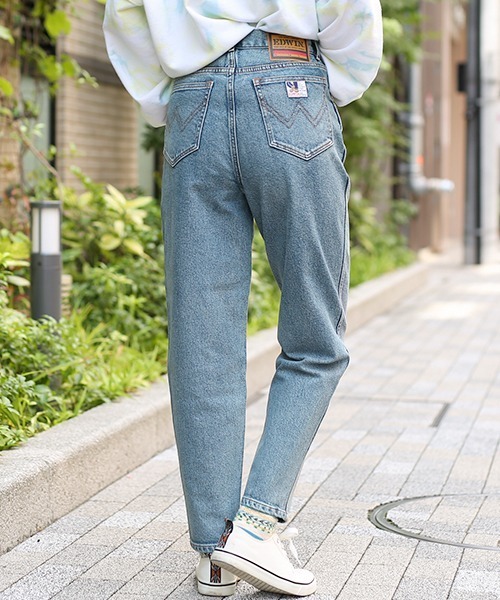EDWIN(エドウィン)の「EDWINコラボデニムパンツ【EDWIN×チチカカ】(デニムパンツ・レディース・ネイビー/ブルー・MEDIUM/LARGE)」の11枚目の写真