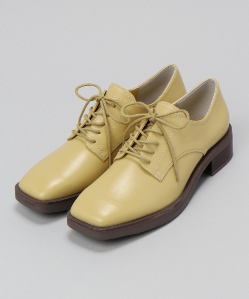 JEANASIS（ジーナシス）の「レースアップマニッシュ/216003（その他シューズ・レディース・ブラック/イエロー・MEDIUM/LARGE）」の11枚目の写真