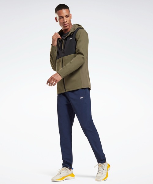Reebok(リーボック)の「パフォーマンス ウーブンパンツ / Performance Woven Pants(スウェットパンツ・メンズ・ブラック/ネイビー・SMALL/MEDIUM/LARGE/X-LARGE/XX-LARGE/X-SMALL/XXX-LARGE)」の11枚目の写真