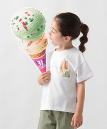 GLOBAL WORK | [150160cm拡大]サーティワン　プリントT【キッズ】/957163(Tシャツ/カットソー)