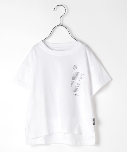 GLOBAL WORK（グローバルワーク）の「[150160cm拡大]サーティワン　プリントT/キッズ//957163（Tシャツ/カットソー・キッズ・ホワイト/チャコールグレー/ブラック/ホワイト系その他・110cm/100cm/120cm/130cm/140cm/150cm/160cm）」の22枚目の写真
