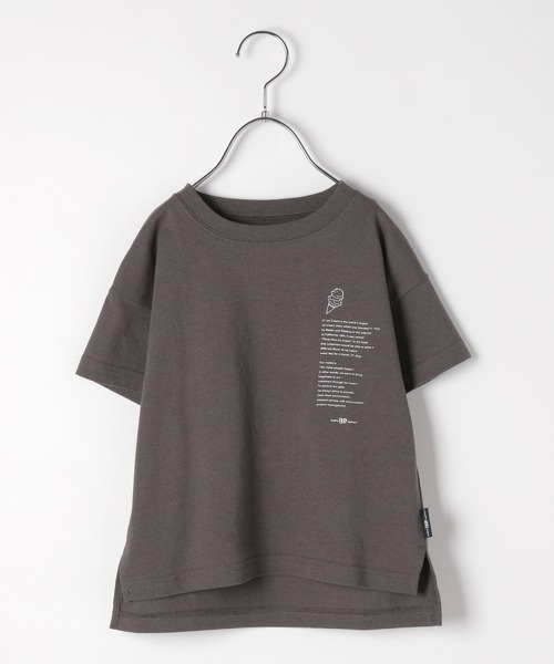 GLOBAL WORK（グローバルワーク）の「[150160cm拡大]サーティワン　プリントT/キッズ//957163（Tシャツ/カットソー・キッズ・ホワイト/チャコールグレー/ブラック/ホワイト系その他・110cm/100cm/120cm/130cm/140cm/150cm/160cm）」の5枚目の写真