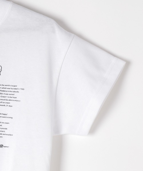 GLOBAL WORK（グローバルワーク）の「[150160cm拡大]サーティワン　プリントT/キッズ//957163（Tシャツ/カットソー・キッズ・ホワイト/チャコールグレー/ブラック/ホワイト系その他・110cm/100cm/120cm/130cm/140cm/150cm/160cm）」の17枚目の写真