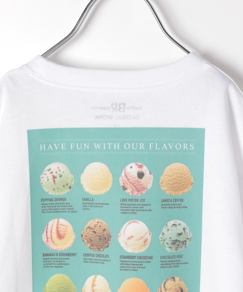 GLOBAL WORK（グローバルワーク）の「[150160cm拡大]サーティワン　プリントT/キッズ//957163（Tシャツ/カットソー・キッズ・ホワイト/チャコールグレー/ブラック/ホワイト系その他・110cm/100cm/120cm/130cm/140cm/150cm/160cm）」の20枚目の写真