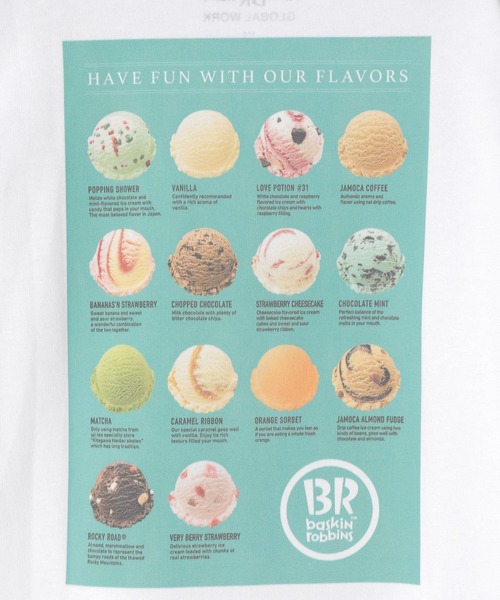 GLOBAL WORK（グローバルワーク）の「[150160cm拡大]サーティワン　プリントT/キッズ//957163（Tシャツ/カットソー・キッズ・ホワイト/チャコールグレー/ブラック/ホワイト系その他・110cm/100cm/120cm/130cm/140cm/150cm/160cm）」の13枚目の写真