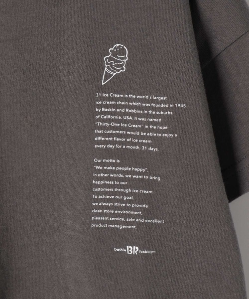 GLOBAL WORK（グローバルワーク）の「[150160cm拡大]サーティワン　プリントT/キッズ//957163（Tシャツ/カットソー・キッズ・ホワイト/チャコールグレー/ブラック/ホワイト系その他・110cm/100cm/120cm/130cm/140cm/150cm/160cm）」の16枚目の写真