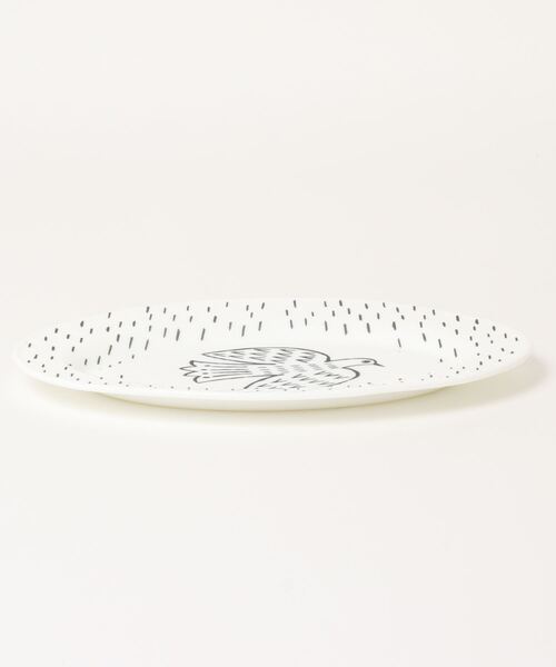 松尾ミユキ（マツオミユキ）の「松尾ミユキ/耐熱ミルクグラス/楕円プレート/オーバル皿（食器・レディース・ホワイト・FREE）」の3枚目の写真