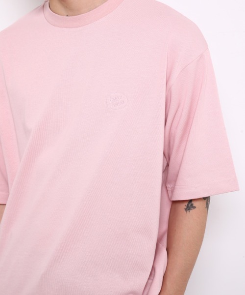 bonjour bonsoir（ボンジュール　ボンソワール）の「【bonjour bonsoir】刺繍ロゴ ビッグTシャツ（Tシャツ/カットソー・メンズ・ベージュ/ホワイト/ピンク/ブラック・L/S/M）」の17枚目の写真