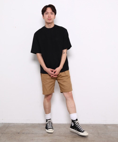 bonjour bonsoir（ボンジュール　ボンソワール）の「【bonjour bonsoir】刺繍ロゴ ビッグTシャツ（Tシャツ/カットソー・メンズ・ベージュ/ホワイト/ピンク/ブラック・L/S/M）」の20枚目の写真