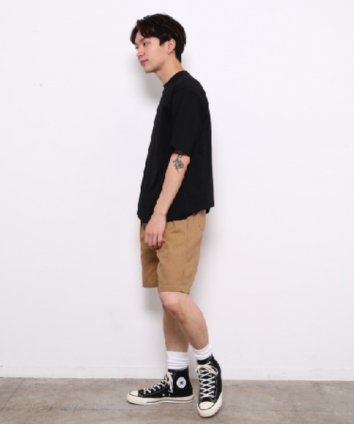 bonjour bonsoir（ボンジュール　ボンソワール）の「【bonjour bonsoir】刺繍ロゴ ビッグTシャツ（Tシャツ/カットソー・メンズ・ベージュ/ホワイト/ピンク/ブラック・L/S/M）」の21枚目の写真