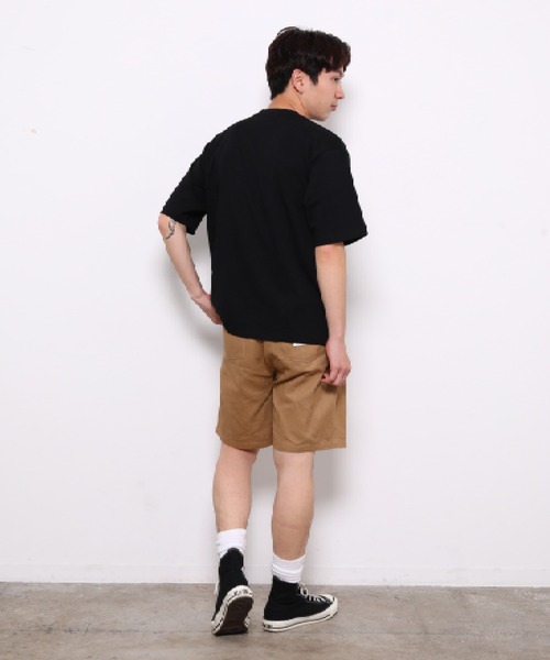 bonjour bonsoir（ボンジュール　ボンソワール）の「【bonjour bonsoir】刺繍ロゴ ビッグTシャツ（Tシャツ/カットソー・メンズ・ベージュ/ホワイト/ピンク/ブラック・L/S/M）」の22枚目の写真