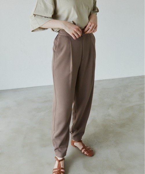 idem（イデム）の「aladdin pants/アラジンパンツ（その他パンツ・レディース・ブラウン/ミント/キャメル・FREE/SMALL）」の9枚目の写真