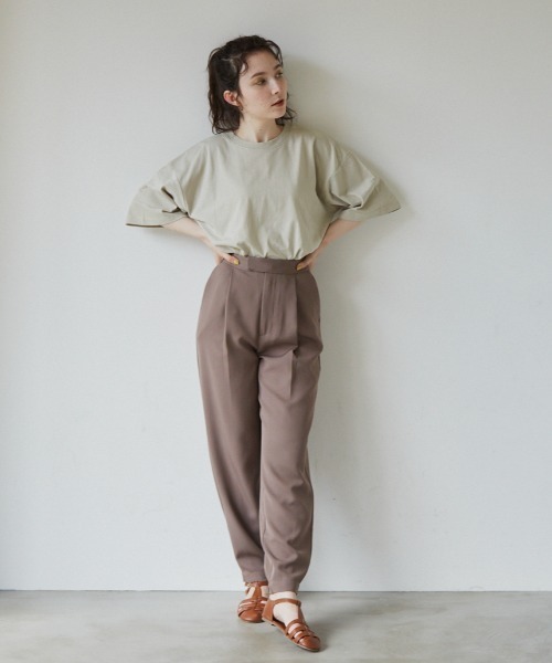 idem（イデム）の「aladdin pants/アラジンパンツ（その他パンツ・レディース・ブラウン/ミント/キャメル・FREE/SMALL）」の12枚目の写真