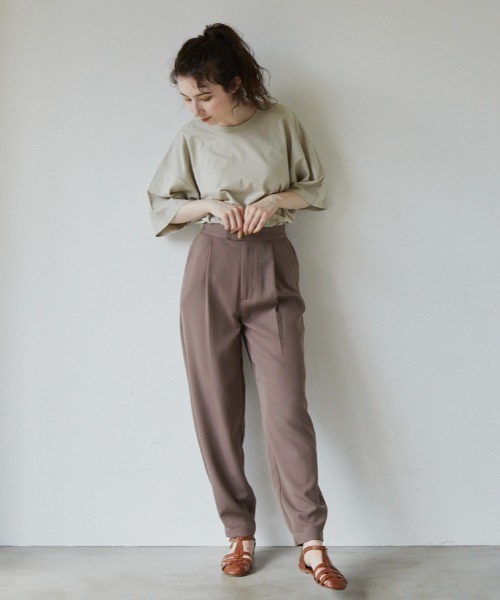 idem（イデム）の「aladdin pants/アラジンパンツ（その他パンツ・レディース・ブラウン/ミント/キャメル・FREE/SMALL）」の13枚目の写真