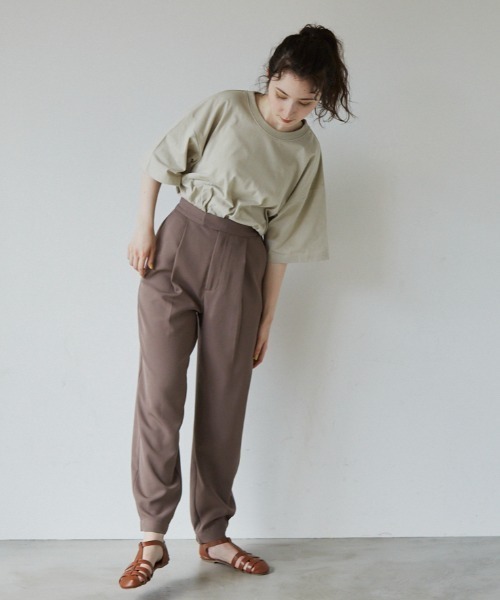 idem（イデム）の「aladdin pants/アラジンパンツ（その他パンツ・レディース・ブラウン/ミント/キャメル・FREE/SMALL）」の14枚目の写真