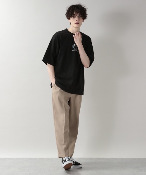 RAGEBLUE(レイジブルー)の「天竺コットン/ワンポイント刺繍Tシャツ/216640(Tシャツ/カットソー・メンズ・ホワイト/ブラック/パープル/キャメル・MEDIUM/LARGE)」の11枚目の写真