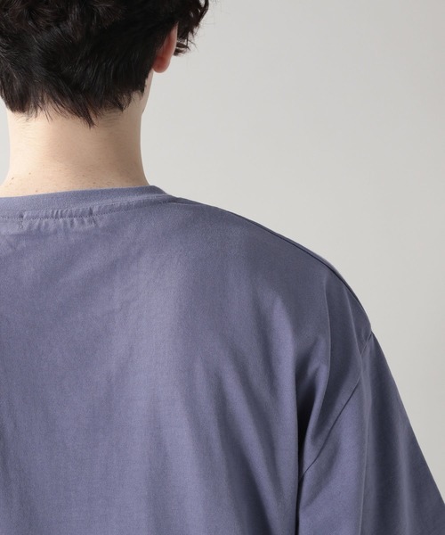 RAGEBLUE(レイジブルー)の「天竺コットン/ワンポイント刺繍Tシャツ/216640(Tシャツ/カットソー・メンズ・ホワイト/ブラック/パープル/キャメル・MEDIUM/LARGE)」の19枚目の写真