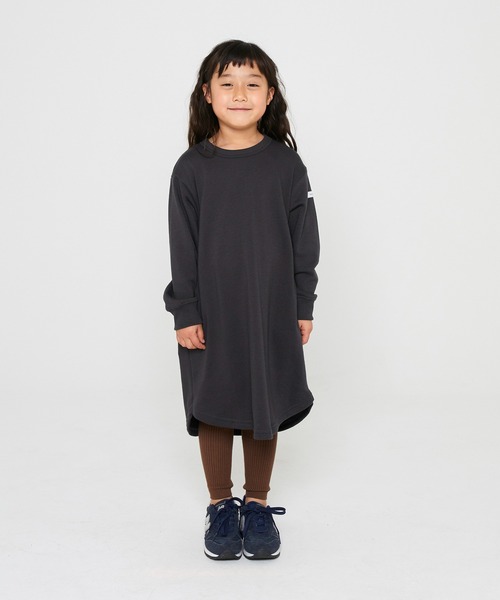 FOV（フォブ）の「FOV プレーンスウェットワンピース（ワンピース・キッズ・ピンク/グリーン系その他4/ブラック/グレー/チャコールグレー/アッシュグレー・M/L/XL/F/S）」の3枚目の写真