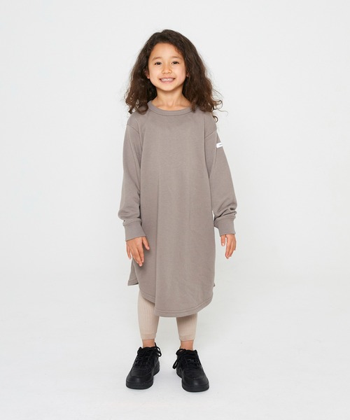 FOV（フォブ）の「FOV プレーンスウェットワンピース（ワンピース・キッズ・ピンク/グリーン系その他4/ブラック/グレー/チャコールグレー/アッシュグレー・M/L/XL/F/S）」の4枚目の写真