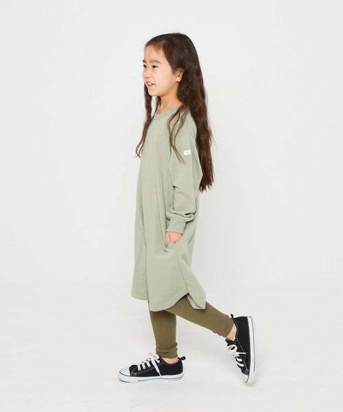 FOV（フォブ）の「FOV プレーンスウェットワンピース（ワンピース・キッズ・ピンク/グリーン系その他4/ブラック/グレー/チャコールグレー/アッシュグレー・M/L/XL/F/S）」の10枚目の写真