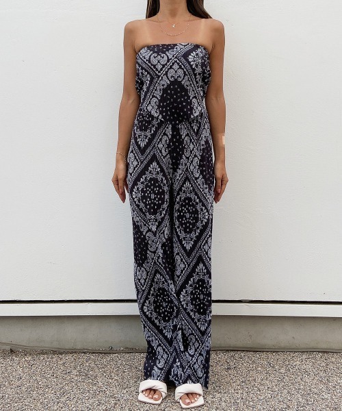 プリーツペイズリーセットアップ（セットアップ）｜esutoreja