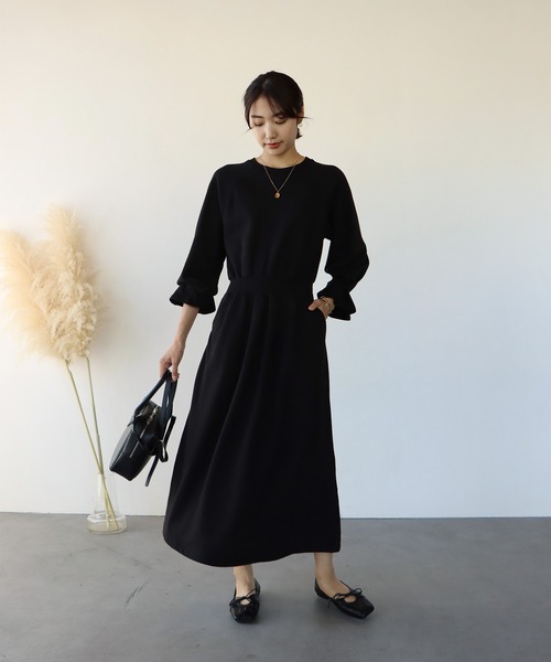 タック長袖スウェットワンピース ワンピース Blueeast ブルーイースト のファッション通販 Zozotown