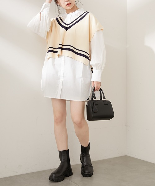 Chico(チコ)の「【新色追加】アソートミニボストンショルダー(ショルダーバッグ・レディース・ブラウン/ブラック/ゼブラ/ブラック系その他/アイボリー/ピンク・FREE)」の7枚目の写真