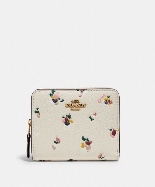 ビルフォールド ウォレット・フローラル プリント！花柄！ COACH☆新品