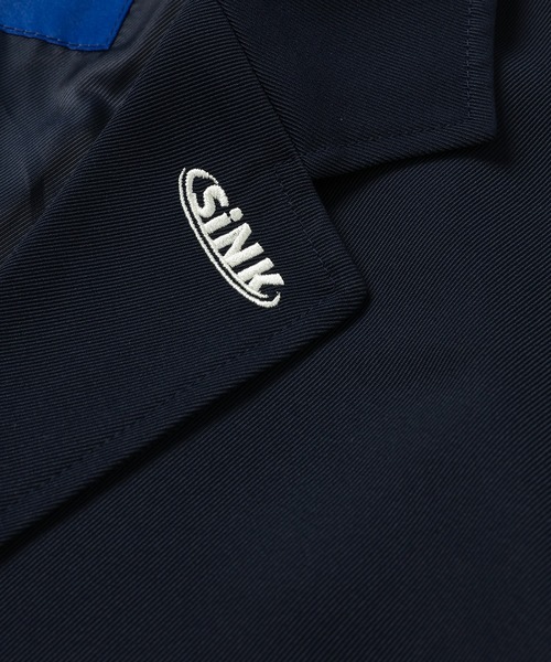 SINK kotohayokozawa（シンク コトハヨコザワ）の「PRETTY EASY JACKET（テーラードジャケット・レディース・ベージュ/ネイビー・M/L）」の5枚目の写真