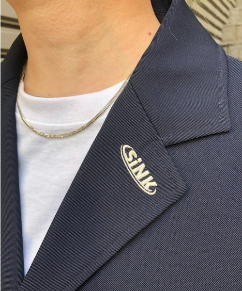 SINK kotohayokozawa（シンク コトハヨコザワ）の「PRETTY EASY JACKET（テーラードジャケット・レディース・ベージュ/ネイビー・M/L）」の19枚目の写真