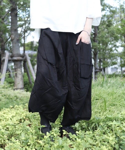 rovtski（ロフトスキー）の「変形パンツ（その他パンツ・レディース・ブラック/グレー・FREE）」の2枚目の写真