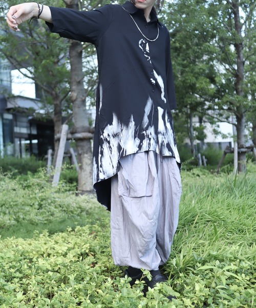 rovtski（ロフトスキー）の「変形パンツ（その他パンツ・レディース・ブラック/グレー・FREE）」の4枚目の写真