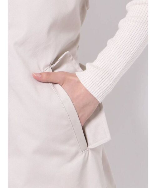 MURUA（ムルーア）の「スリーブレストレンチコート（その他アウター・レディース・アイボリー/キャメル・FREE）」の12枚目の写真