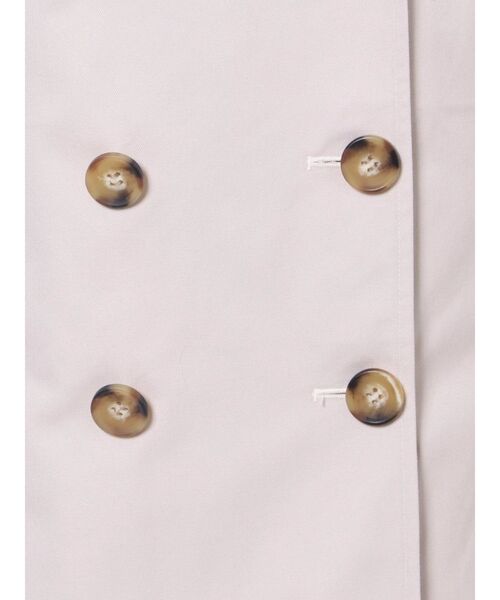 MURUA（ムルーア）の「スリーブレストレンチコート（その他アウター・レディース・アイボリー/キャメル・FREE）」の16枚目の写真