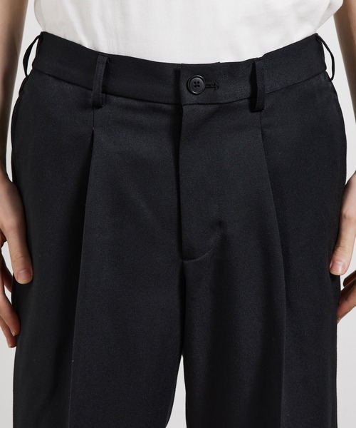 JUNRED（ジュンレッド）の「ファイヤーストレッチイージースリムパンツ（スラックス・メンズ・オフホワイト/ブラック/ブラウン系その他2/ダークグリーン・S/M/L/LL）」の12枚目の写真