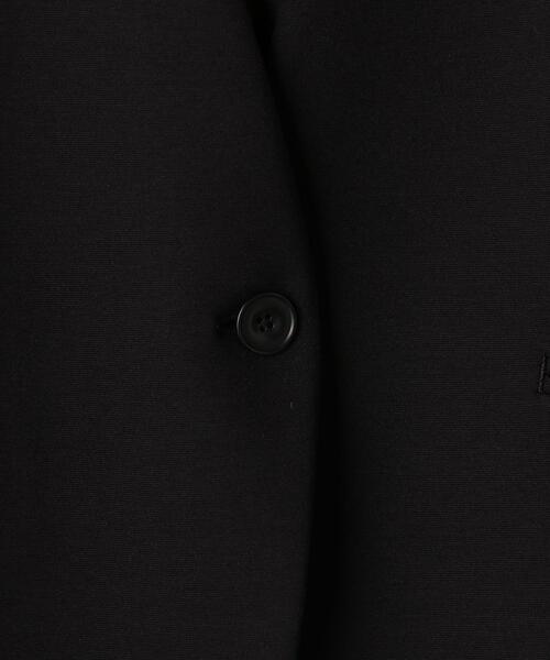 closet story（クローゼットストーリー）の「＜closet story＞ポンチ カラーレス ジャケット -ウォッシャブル-（ノーカラージャケット・レディース・ブラック/ダークグレー・S/M/L）」の22枚目の写真