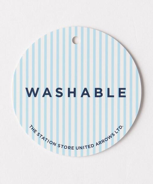 closet story（クローゼットストーリー）の「＜closet story＞ポンチ カラーレス ジャケット -ウォッシャブル-（ノーカラージャケット・レディース・ダークグレー/ブラック・L/M/S）」の20枚目の写真