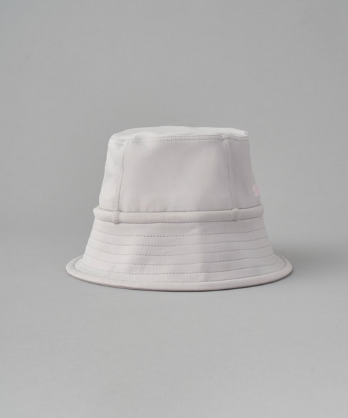 GUACAMOLE（ガカモレ）の「Functional stretch bucket hat/LOGO print（ハット・メンズ・ライトグレー/ホワイト×ピンク/オレンジ/チャコールグレー/ホワイト/グレー/イエロー/ブラック・FREE）」の17枚目の写真