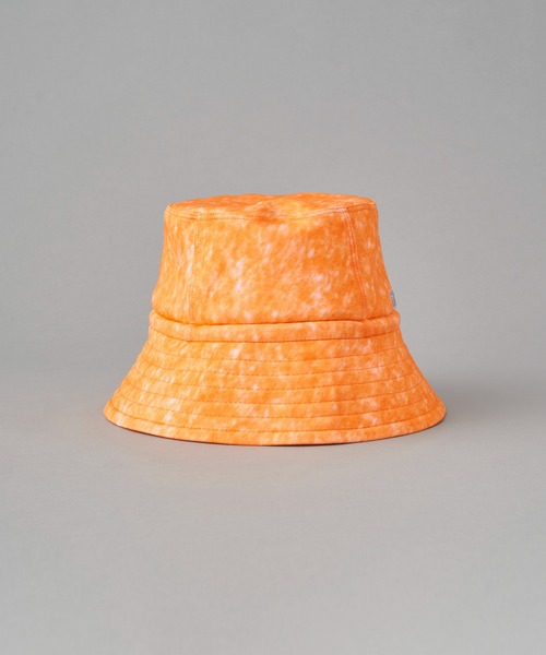 GUACAMOLE（ガカモレ）の「Functional stretch bucket hat/LOGO print（ハット・メンズ・ライトグレー/ホワイト×ピンク/オレンジ/チャコールグレー/ホワイト/グレー/イエロー/ブラック・FREE）」の9枚目の写真