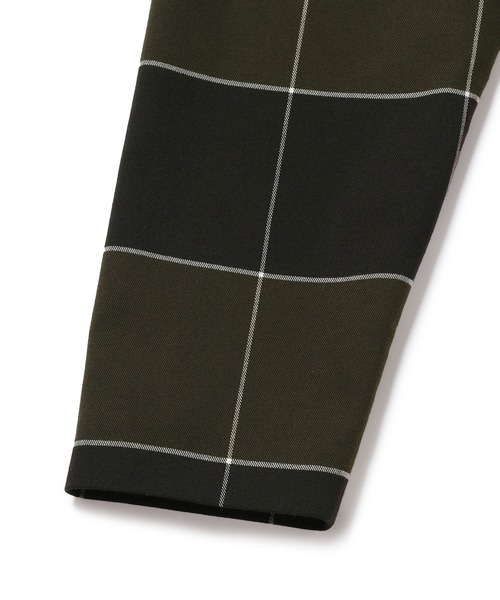 JUNRED（ジュンレッド）の「ビッグチェックブルゾン（ブルゾン・メンズ・ブラック系その他/ブラウン系その他・S/M/L）」の7枚目の写真