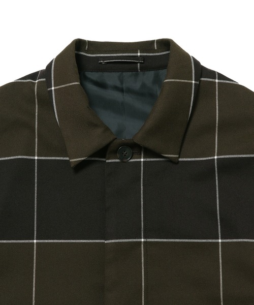 JUNRED（ジュンレッド）の「ビッグチェックブルゾン（ブルゾン・メンズ・ブラック系その他/ブラウン系その他・S/M/L）」の5枚目の写真