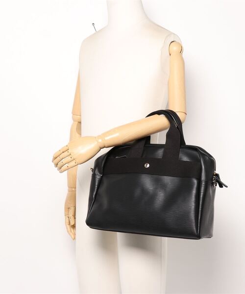 Breath TOPKAPI（ブレストプカピ）の「【WEB限定】【Breath TOPKAPI /ブレス トプカピ】RIPPLE FLIGHT リプル フライト キャリーオン ボストンバッグ M トラベル 旅行（ボストンバッグ・レディース・ブラック/ベージュ/オフホワイト/カーキブラウン・FREE）」の19枚目の写真