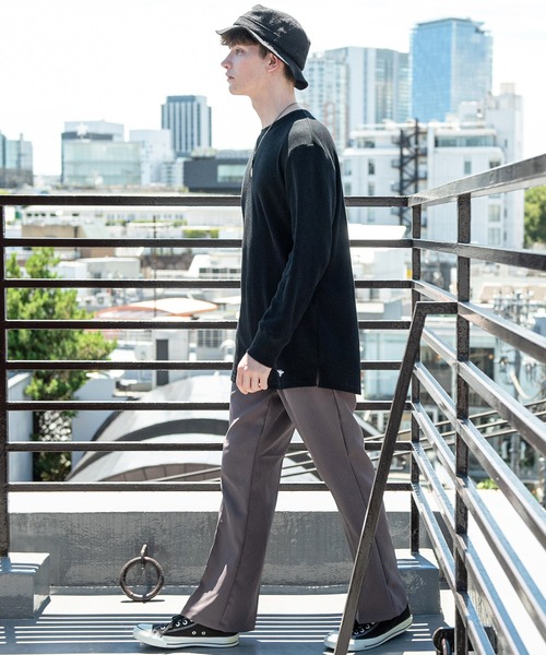 8(eight)(エイト)の「8(eight) ワッフルロンT(Tシャツ/カットソー・メンズ・ホワイト/グレー/ブラック・SMALL/MEDIUM/LARGE/X-LARGE)」の6枚目の写真