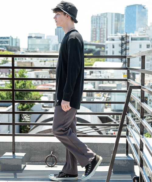 8(eight)(エイト)の「8(eight) ワッフルロンT(Tシャツ/カットソー・メンズ・ホワイト/グレー/ブラック・SMALL/MEDIUM/LARGE/X-LARGE)」の7枚目の写真